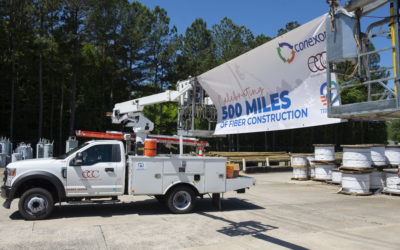 Tri-CoGo Celebrates 500 Miles of Fiber Construction